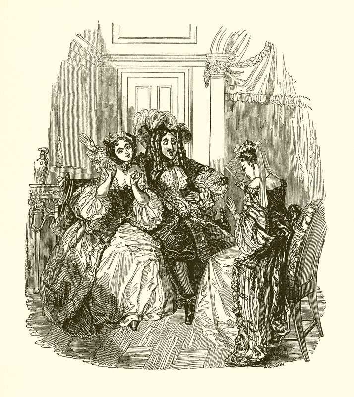 Scène de Les Précieuses ridicules - English School