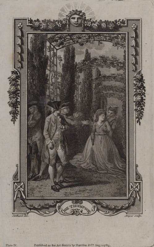 Scène de La Vie et les Aventures de Joe Thompson, par Edward Kimber - English School