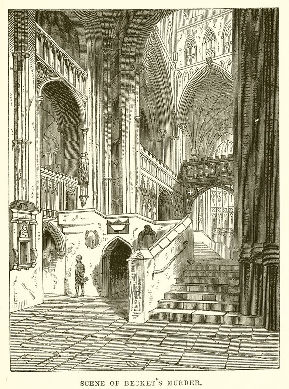 Scène du Meurtre de Becket - English School