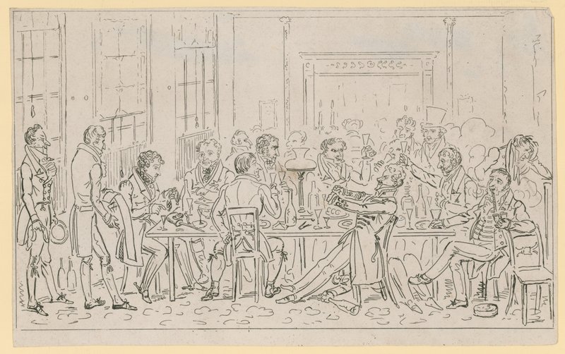 Scène de la vie londonienne - English School