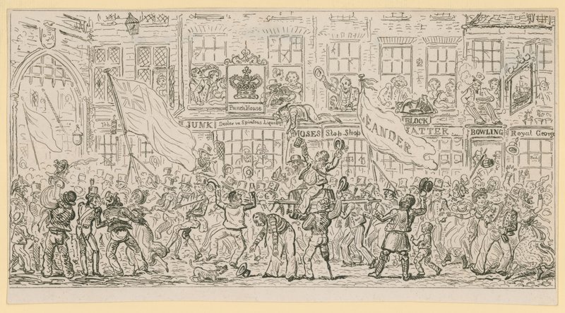 Scène de la vie londonienne - English School