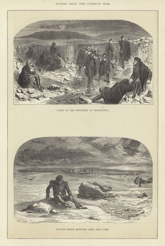 Scènes de la guerre de Crimée - English School