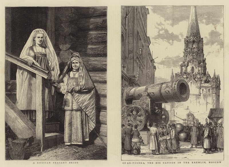 Scènes en Russie (gravure) - English School