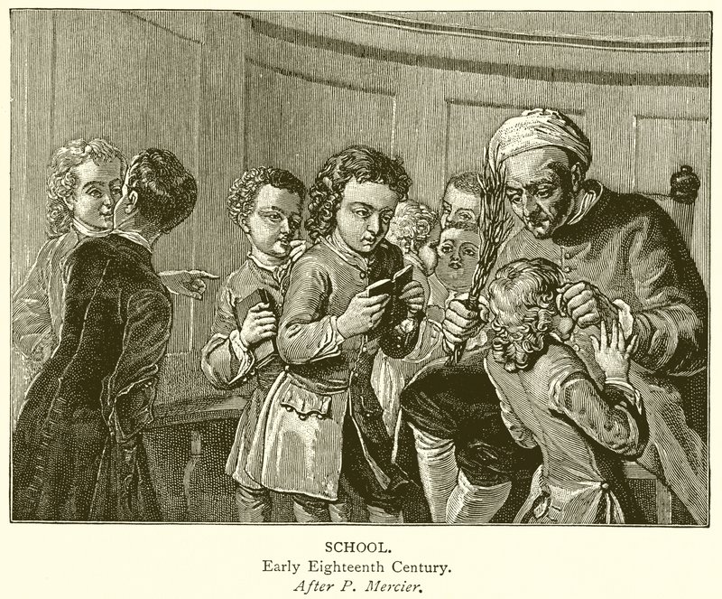 École. Début du XVIIIe siècle - English School
