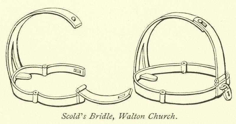 Bride de Scold, Église de Walton - English School