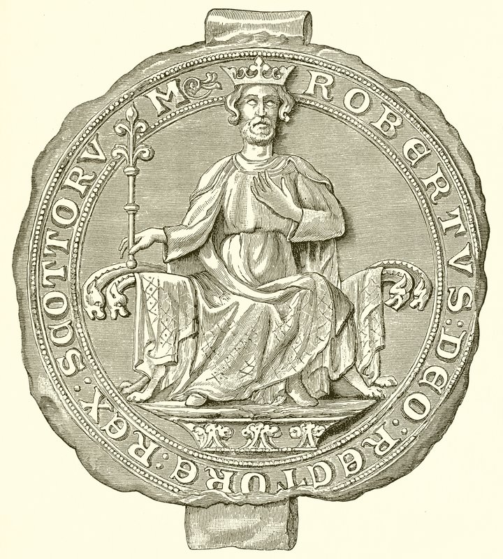 Sceau de Robert Bruce, roi des Écossais - English School