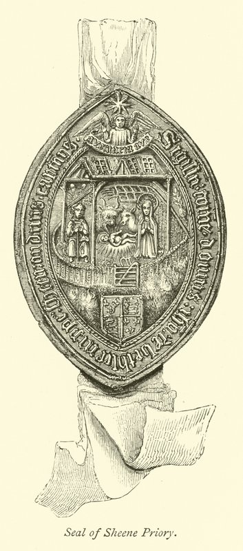 Sceau du Prieuré de Sheene - English School