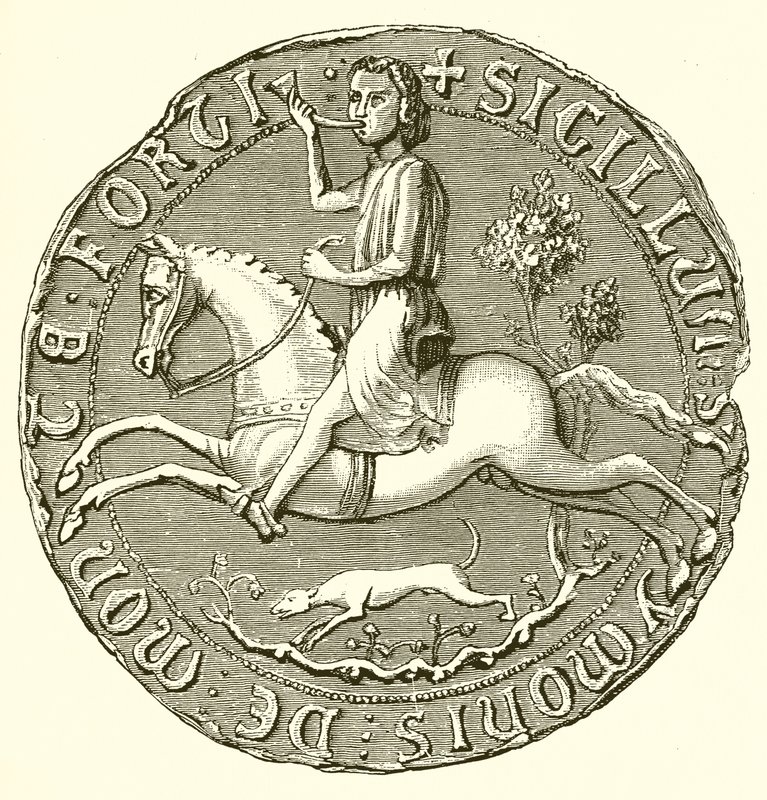 Sceau de Simon de Montfort - English School