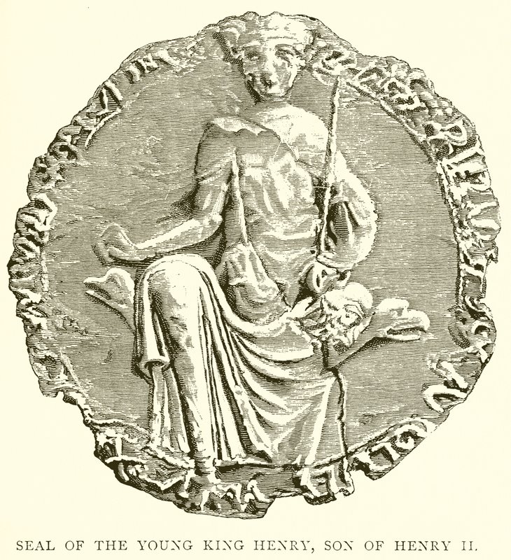 Sceau du jeune roi Henri, fils d