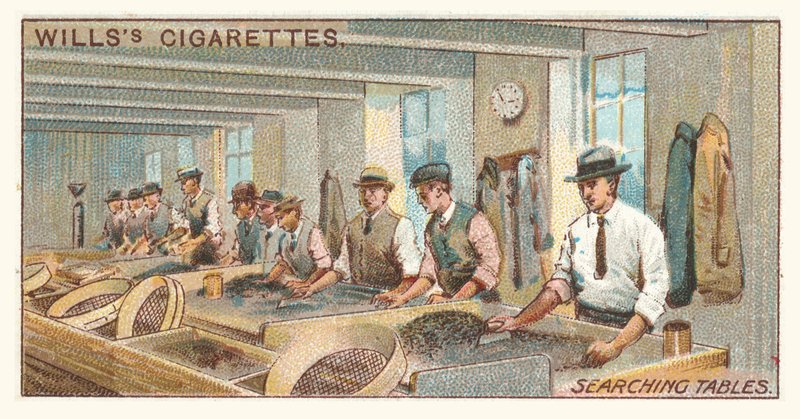 Tableaux de recherche (chromolitho) - English School