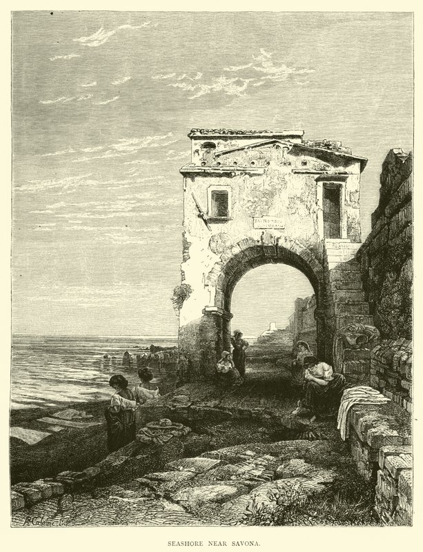 Rivage près de Savone - English School