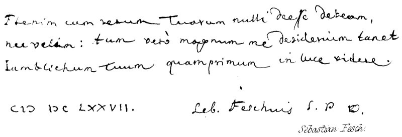 Sebastian Fesch - English School