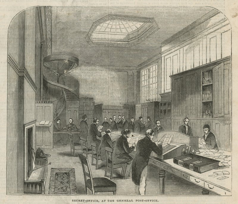 Bureau secret au General Post Office - English School