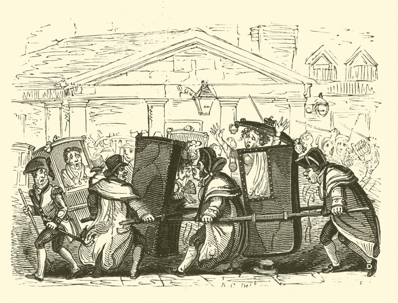 Chaises à porteurs - English School