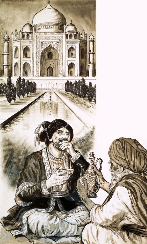 Shah Jehan et le Taj Mahal - English School