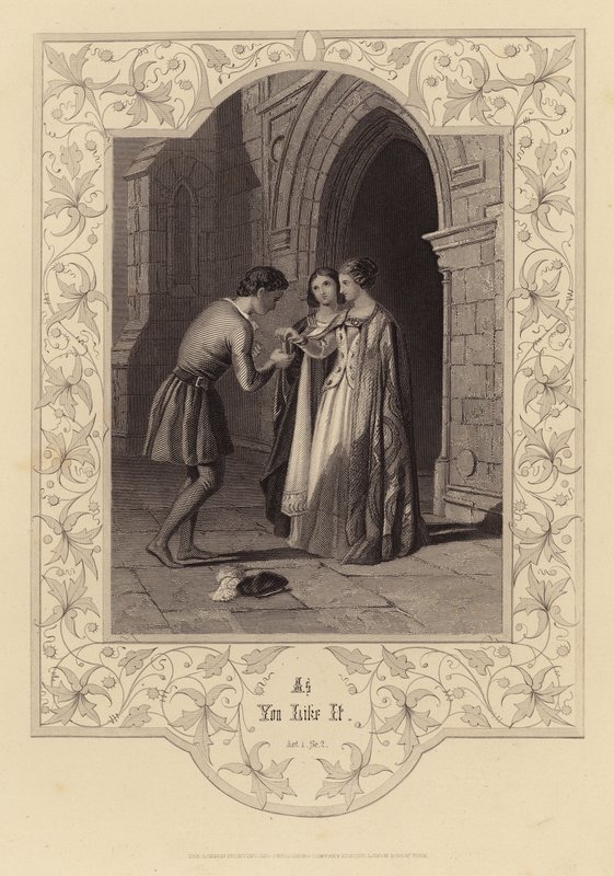 Shakespeare : Comme il vous plaira, Acte 1, Scène 2 - English School