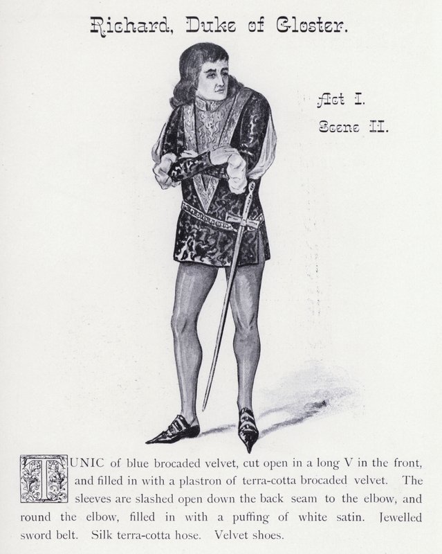 Richard, duc de Gloster, Acte I, Scène II - English School