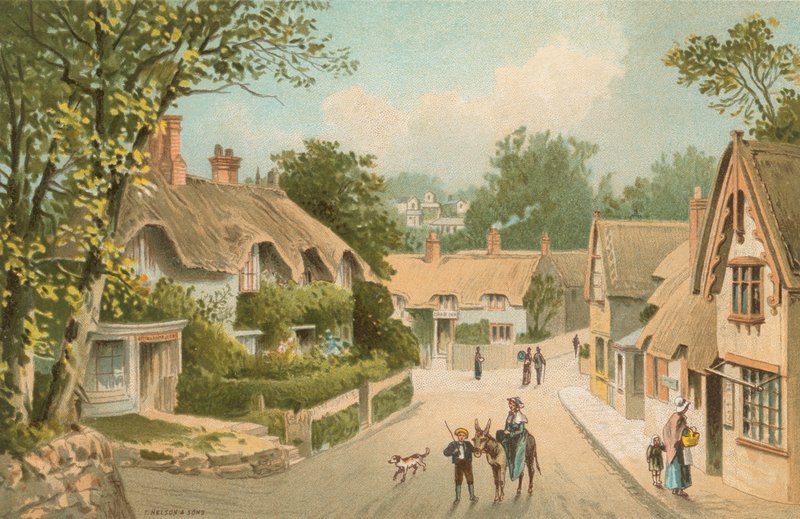 Village de Shanklin--Île de Wight - English School