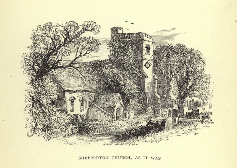 Église de Shepperton, telle qu