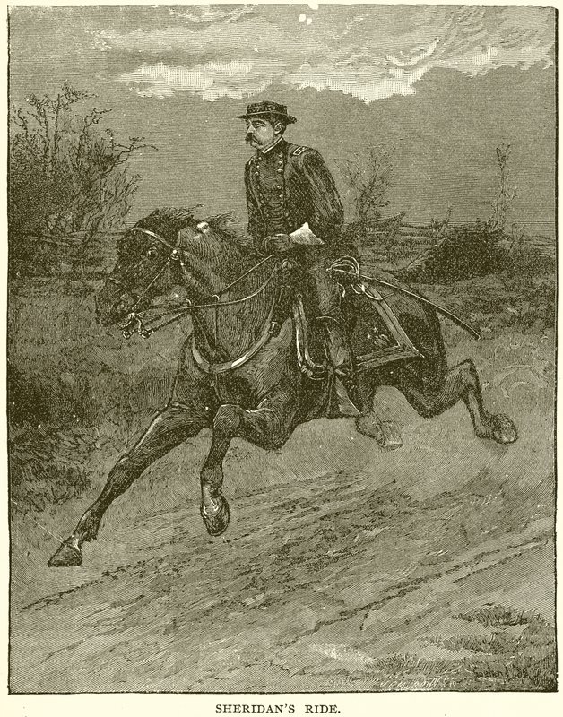 La chevauchée de Sheridan - English School