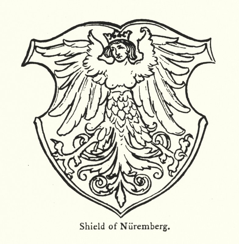 Bouclier de Nuremberg (gravure) - English School