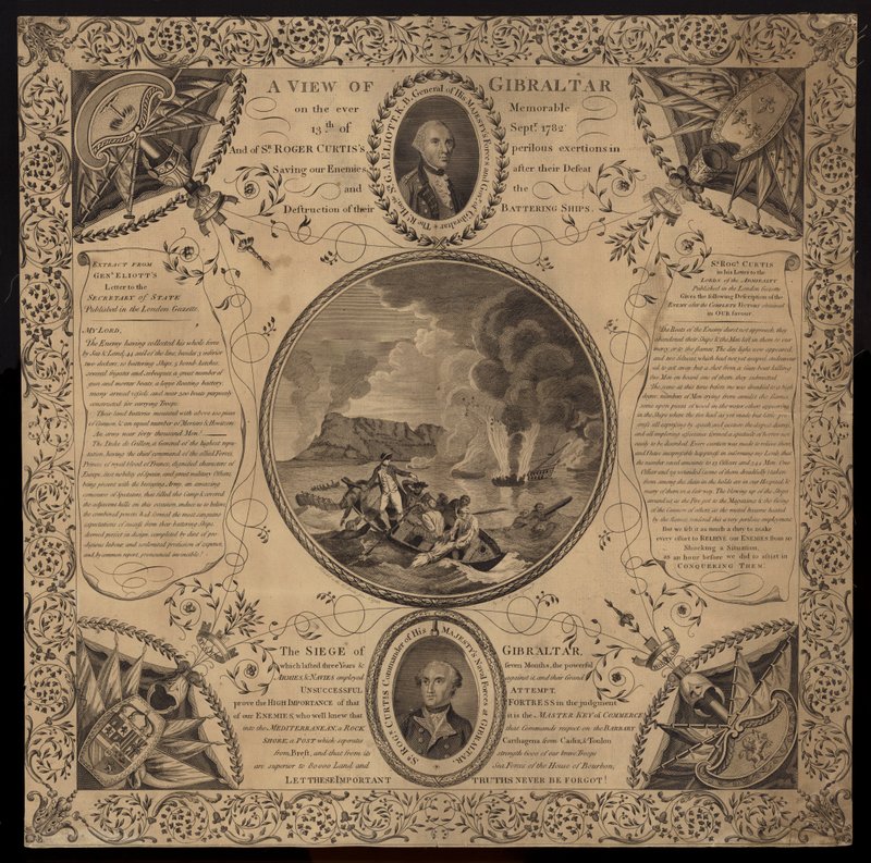 Siège de Gibraltar, 1779-1783 - English School
