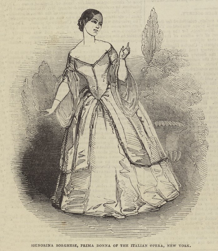 Signorina Borghese, Prima Donna de l