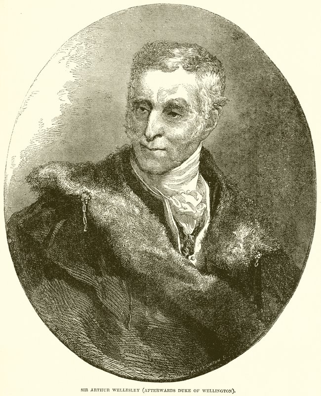 Sir Arthur Wellesley (futur duc de Wellington) - English School
