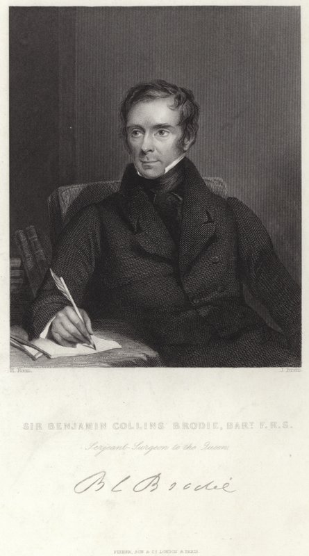 Sir Benjamin Collins Brodie - English School