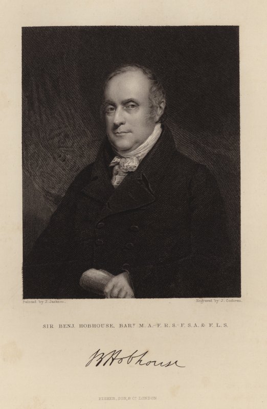 Sir Benjamin Hobhouse - English School
