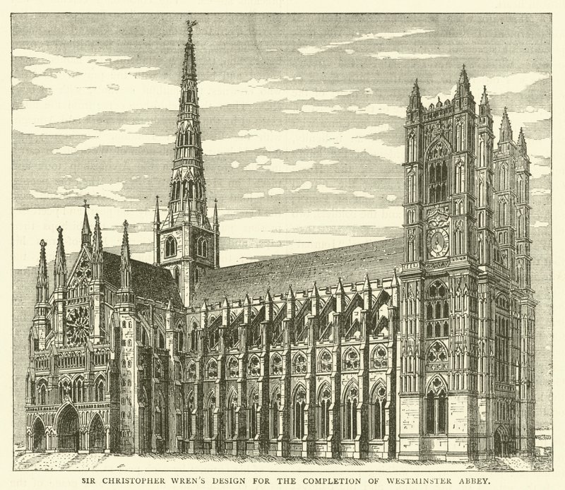 Conception de Sir Christopher Wren pour l