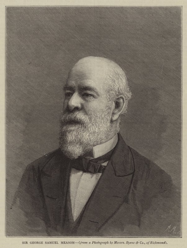 Sir George Samuel Measom (gravure) - English School