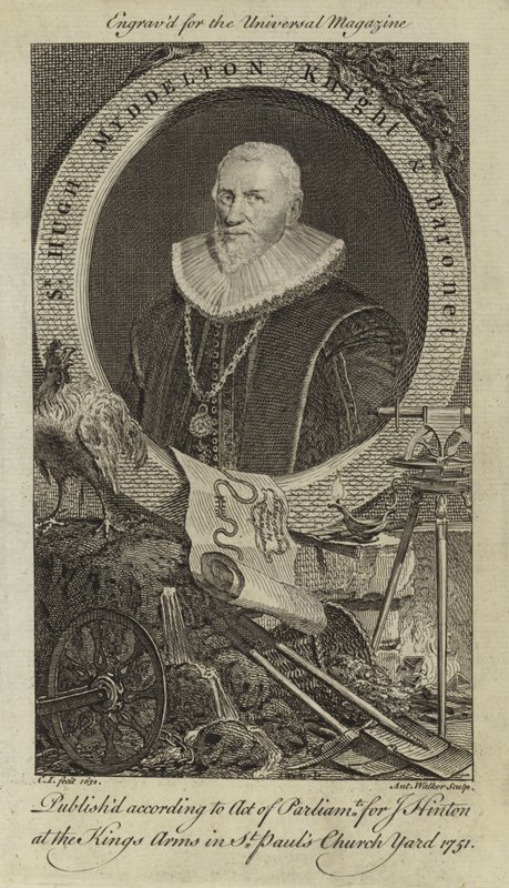 Sir Hugh Myddelton, chevalier et baronnet - English School