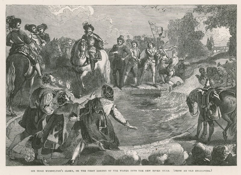 La gloire de Sir Hugh Myddelton, ou la première sortie de l