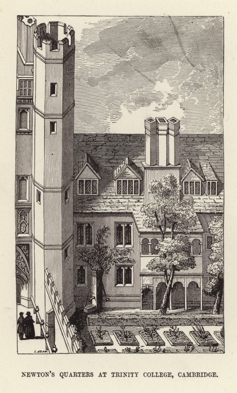 Quartiers de Sir Isaac Newton au Trinity College, Cambridge - English School