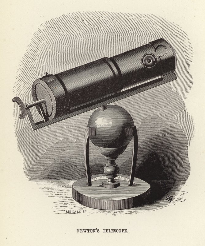 Télescope de Sir Isaac Newton - English School