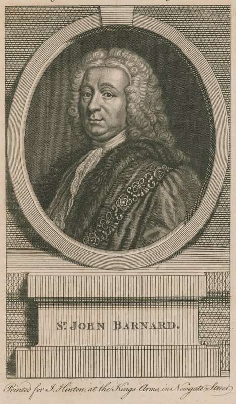 Sir John Barnard, Lord Maire de Londres - English School