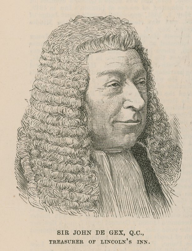 Sir John de Gex, trésorier de Lincoln