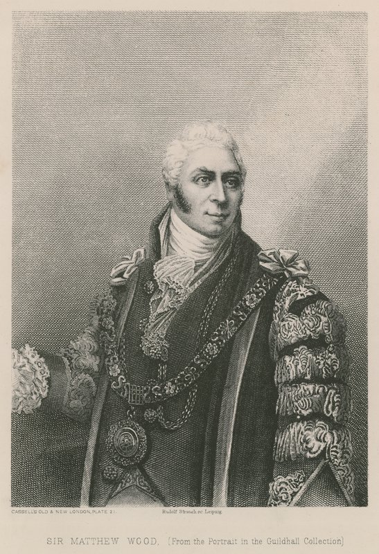 Sir Matthew Wood, Lord-maire de Londres, 1809 - English School