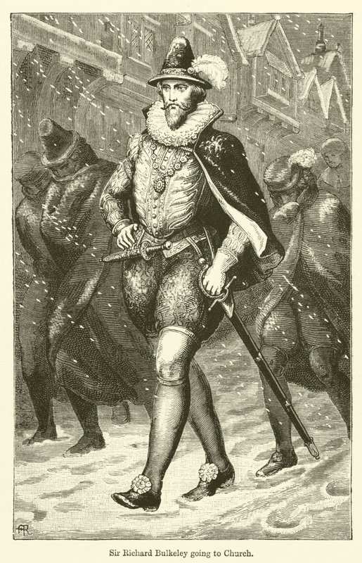 Sir Richard Bulkeley allant à l