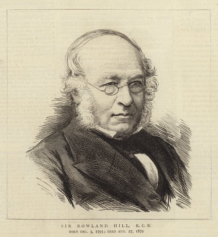 Sir Rowland Hill, KCB (gravure) - English School