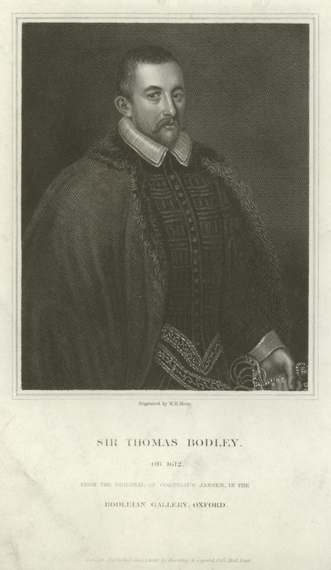 Sir Thomas Bodley, diplomate et érudit anglais - English School