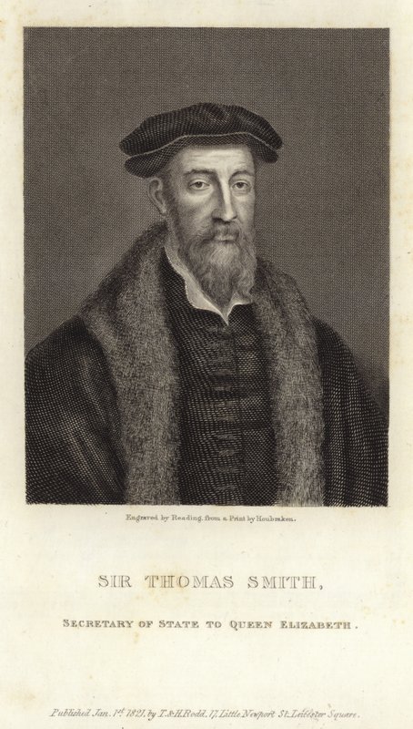 Sir Thomas Smith, érudit, diplomate et politicien anglais - English School