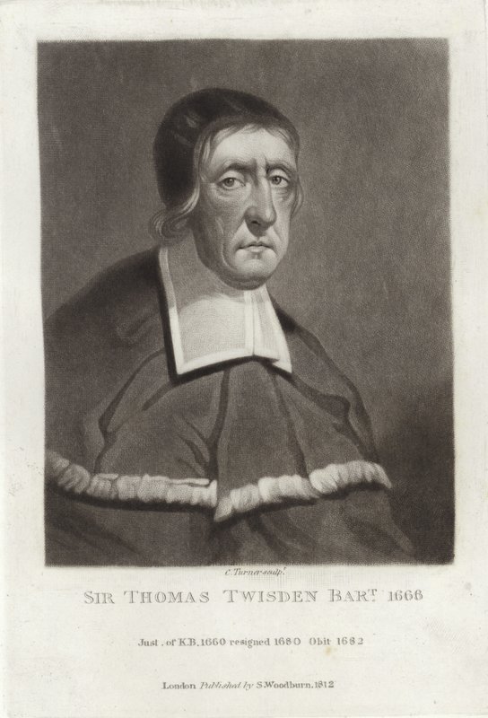 Sir Thomas Twisden Baronet - English School