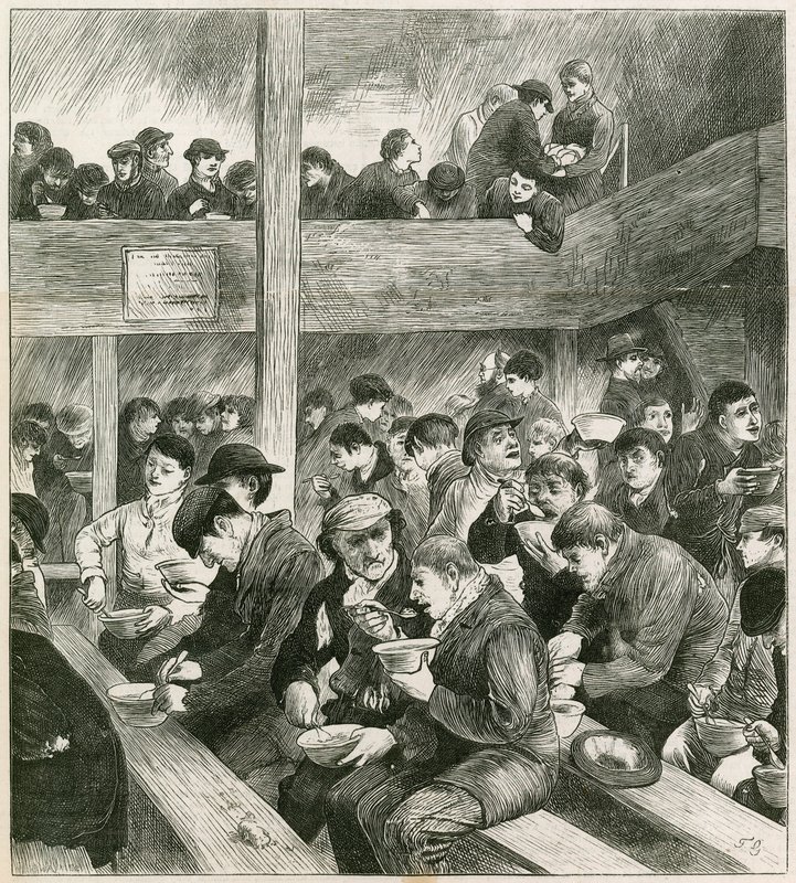 Croquis au souper des voleurs de Ned Wright - English School