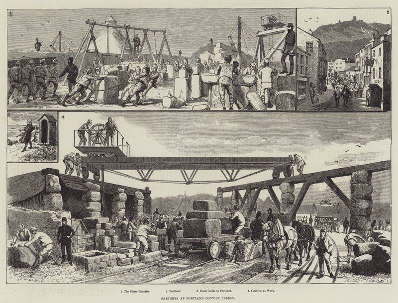 Croquis à la prison de Portland - English School