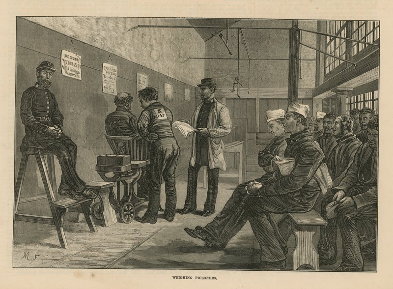 Croquis à la maison de correction de Clerkenwell - English School