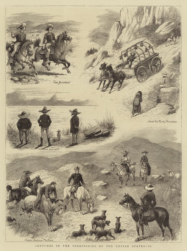 Esquisses dans les territoires des États-Unis, II - English School