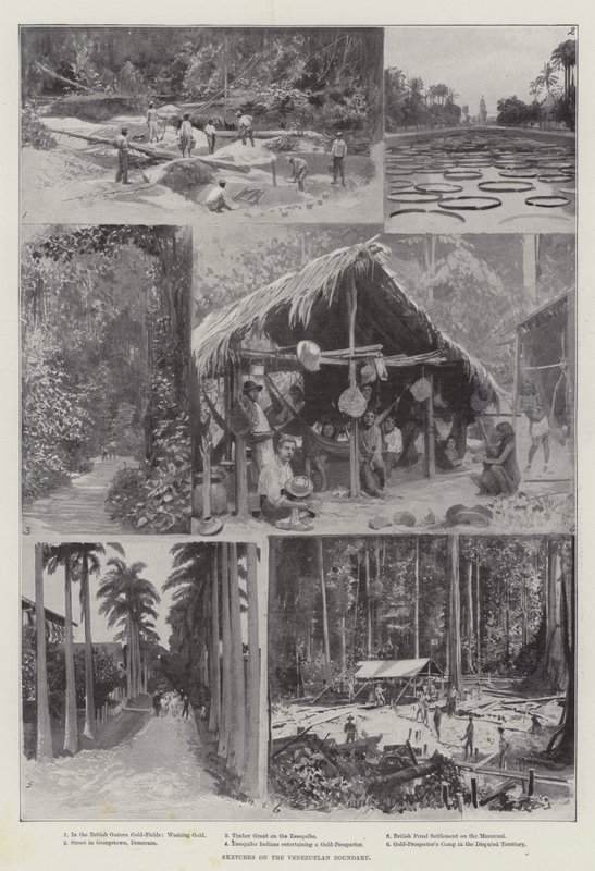 Croquis sur la frontière vénézuélienne - English School