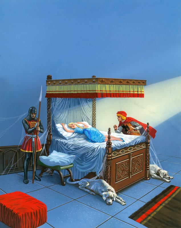La Belle au bois dormant - English School